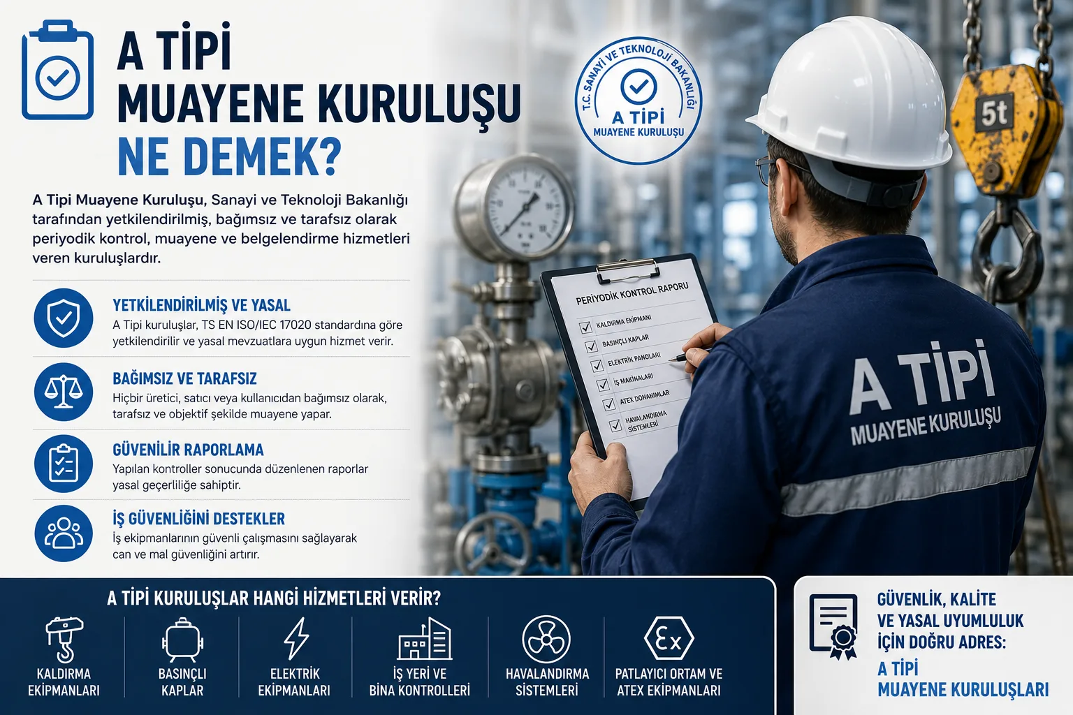 A tipi muayene kuruluşu ne demek?