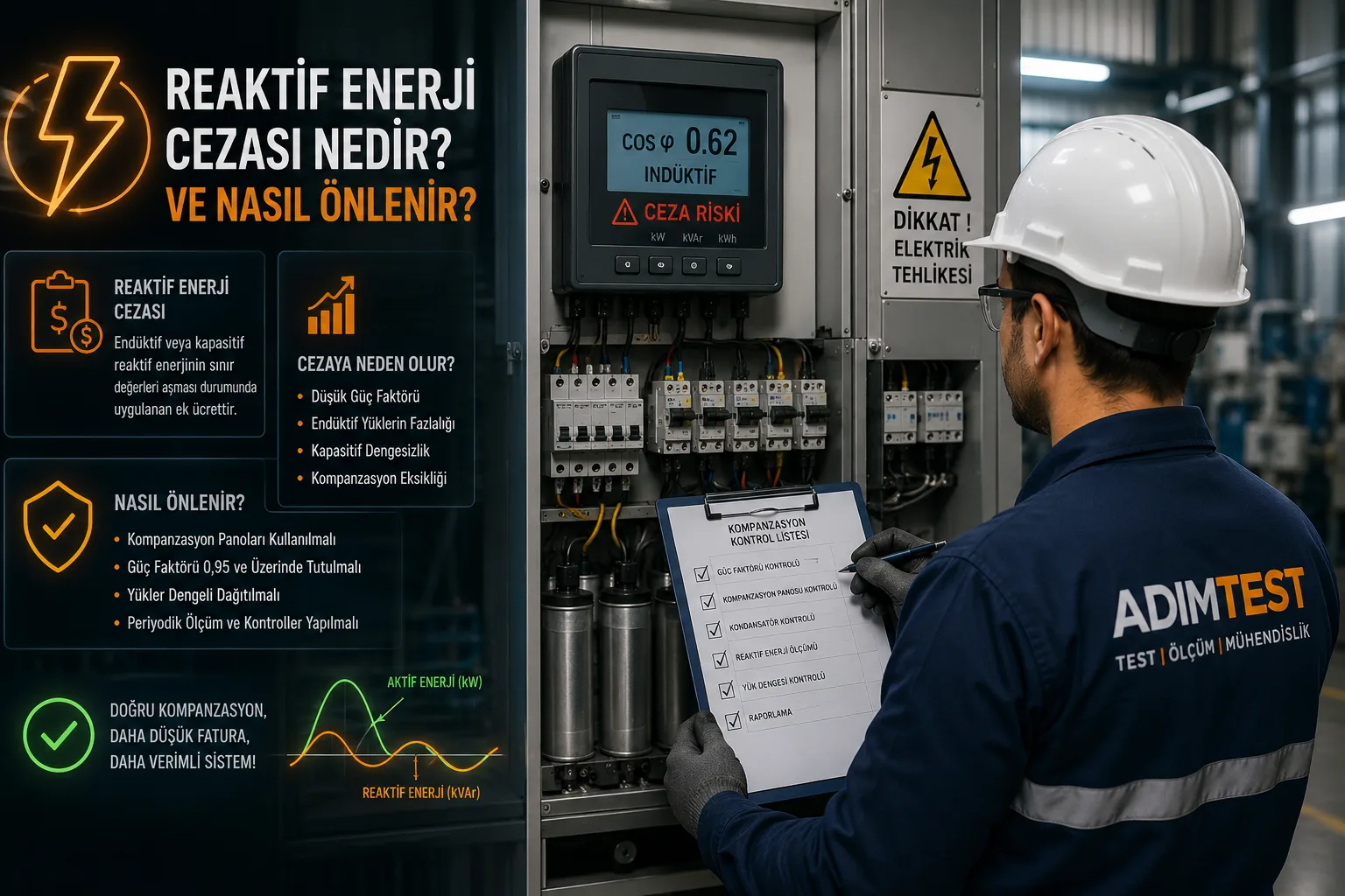 Reaktif Enerji Cezası Nedir ve Nasıl Önlenir?