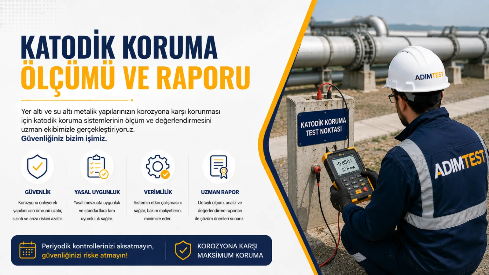 Katodik Koruma Ölçümü ve Raporu