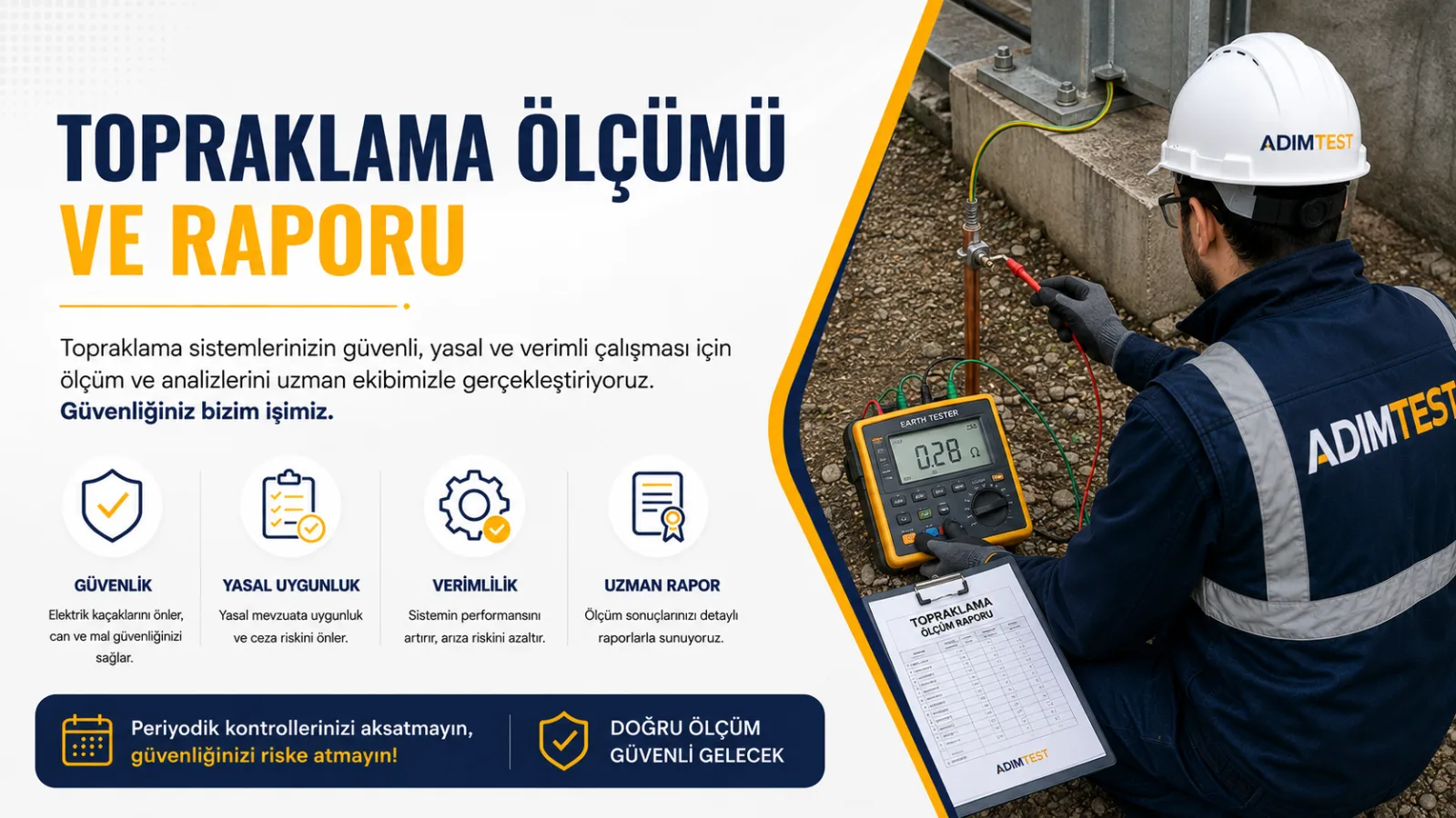 Topraklama Ölçümü ve Raporu