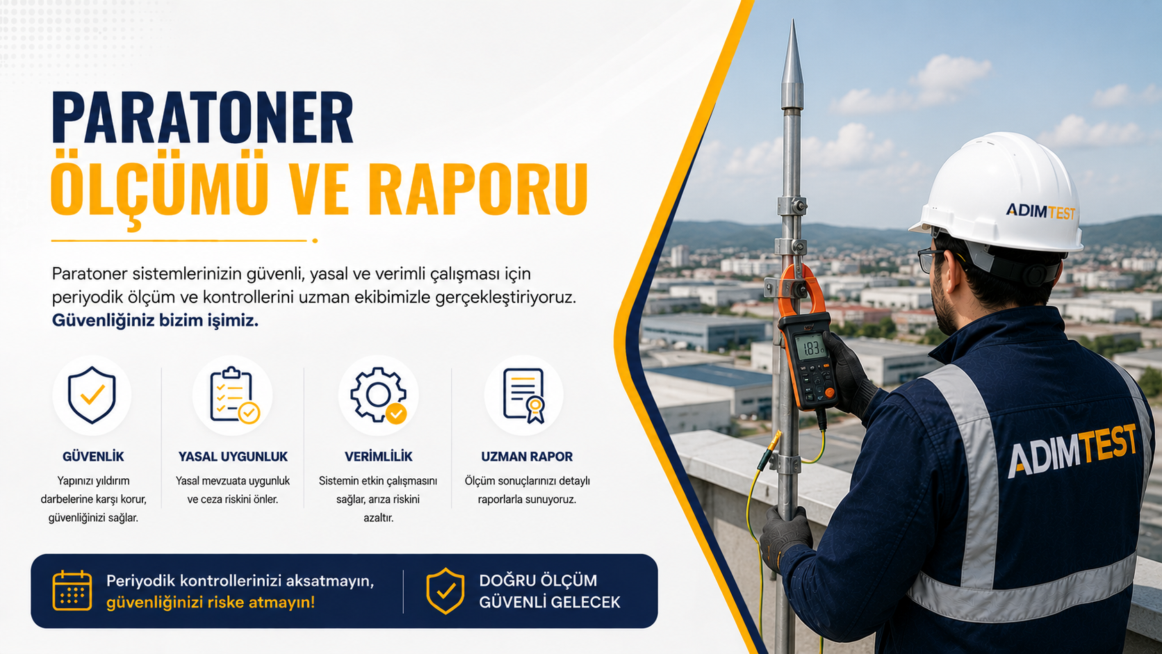 Paratoner Ölçümü ve Raporu
