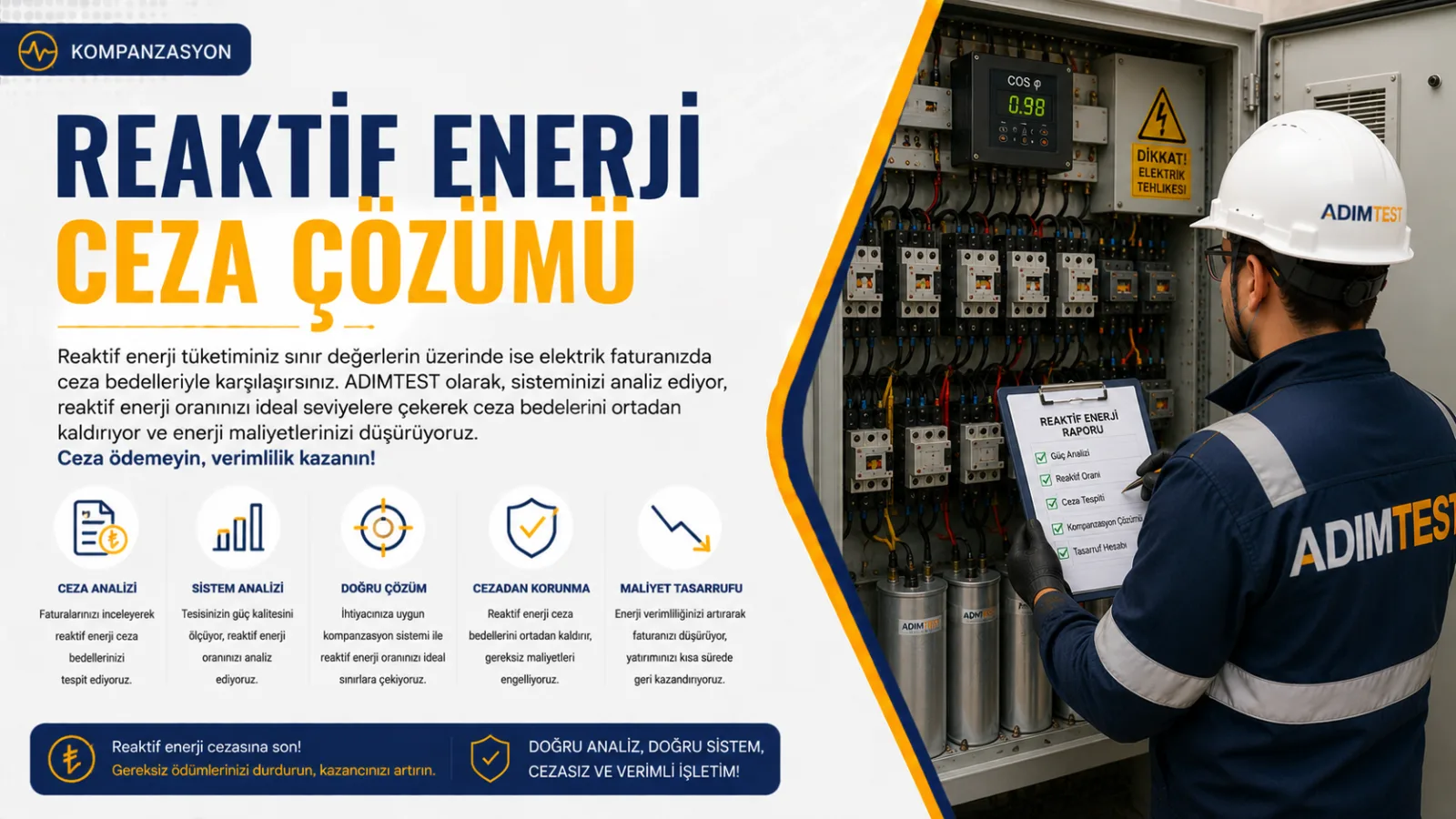 Reaktif Enerji Ceza Çözümü
